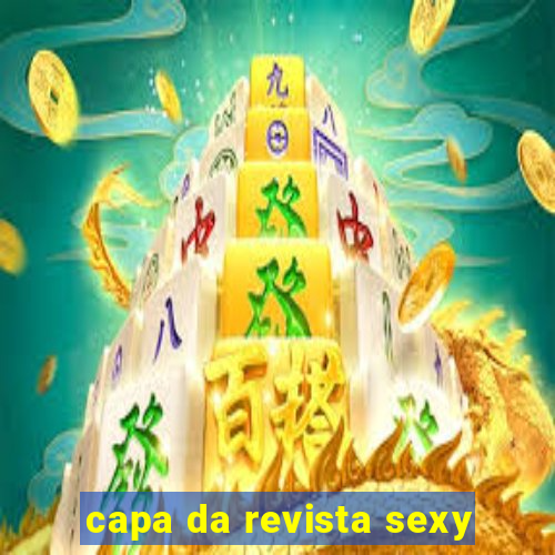 capa da revista sexy